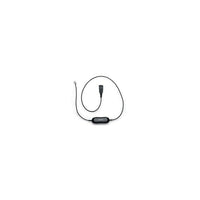 Jabra GN1210 SmartCord Straight Headset Cable-Cable length: straight 80cm/31.5" cord