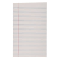 North American Paper Inc. Foolscap Paper - 2 Sided Wide Ruled (5/16") with Margin - 8" x 13" - 960 Sheets-Rule size: 5/16" ruled