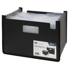 Winnable 13 Pocket Expanding Desktop File, Letter Size-Expanding file with 13 pockets to divide and organize contents
