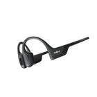 Shokz OpenRun Pro Mini Bluetooth Headset with Noise Cancelling Microphone - Premium Bone Conduction - Enhanced Bass-Cosmic Black-Water Resistant IP55: Designed to withstand sweat, rain, and moisture, the IP55 water resistance rating ensures durability and reliability, allowing you to push your limits without worrying about damage from the elements.