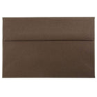 JAM Paper A8 Invitation Envelopes, 5.5 x 8.125, Chocolate Brown Recycled, 100 Pack (233712g)-Chocolate brown