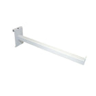 Can-Bramar Gridwall Straight Arm For Gridwall, 12", White, 10 Pack-8" Gridwall standard wire hooks to securely hang heavy loads.