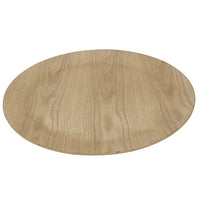 Cathay Importers Bentwood Round Tray, 16"Dia x 0.6"H, Light Brown-Serving tray