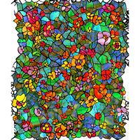 D-C-Fix Adhesive Film - 17"W x 78"L - Venetian Garden - 2 Pack-D-C-Fix's solvent-free Decor films boast unique designs and patterns that can be used for home and office makeovers.