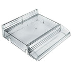 Azar Displays – Plateau ajustable en plastique pour produits cosmétiques avec plateau pour testeurs (225840)-Fabriqué en plastique