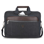 Swiss Gear 17.3" RFID Laptop Bag - Grey-Special pocket fits most tablets in their protective sleeve