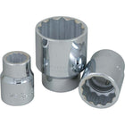 Gray Tools 1-7/16" X 3/4" Drive, 12 Point Standard Length, Chrome Finish Socket-Size: 1-7/16"