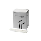 Eco-Packaging 8" Wrapped Flexible Straws - Clear - 12 Packs of 500-6000 pieces in each case