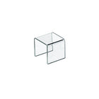 Azar Displays – Socle en acrylique, 2,5 larg. x 2,5 haut. x 2,5 prof. (po), 4/paquet (515328)-Fabriqué en acrylique transparent de 1/10 po d’épaisseur