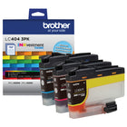 Brother Genuine LC4043PKS Standard Yield Colour Ink Cartridge 3-Pack-Cyan/Magenta/Yellow