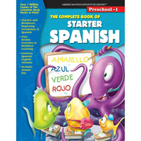 Livre numérique : American Education Publishing 0769652794-EB The Complete Book of Starter Spanish, préscolaire - 1re année-Vous recevrez deux courriels : le premier confirmant la totalité de votre commande et le second comportant un lien de téléchargement. Vous pourrez utiliser le lien de téléchargement immédiatement ou plus tard, comme vous le voulez.
