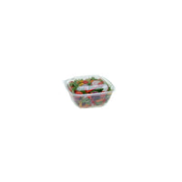 Ensemble de bols carrés en polyéthylène, 24 oz, transparent, 150/boîte-Transparent