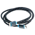 BlueDiamond Premium HDMI 4k UltraHD Cable, 10ft, (80157)-Durable extruded metal connectors and enhanced strain relief for prolonged cable life