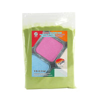 Sandtastik Classic Coloured Sand, 5 lb (2.3 kg) Bag, Lime Yellow-Fine grain with natural sparkle throughout