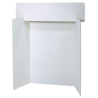 Pacon En-têtes de panneaux de présentation, blancs, 91,4 cm x 24,1 cm, paquet de 12 panneaux-Conçu pour s'adapter aux panneaux de présentation Pacon