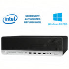 HP Refurbished EliteDesk 800 G3 TFF Desktop Computer - Intel Core i5-6500T - 256 GB SSD - 16 GB RAMN - Windows 10 Professional-Operating System: Windows 10 Professional operating system