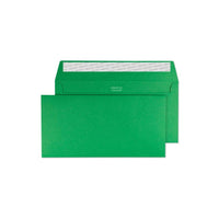 Blake Creative Color Green Invitation Envelopes - 4 1/2" W x 9" L - Avocado Green - 25 Pack-Avocado Green
