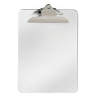 Westcott Letter Size Clear Plastic Clipboard-Letter size clipboard is perfect for any activity