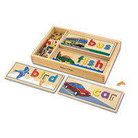 Melissa & Doug "See & Spell" Learning Toy, Spelling Skills (LCI2940)-Ages 4+ years