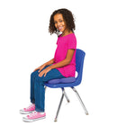 Bouncyband Wiggle Seat Sensory Cushion, Purple Butterfly-Pump included