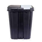 Step N' Sort Dual Trash and Recycling Bin - 40 L - Black-8