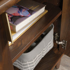 Sauder Clifford Place Library Base - 30.27" H - Grand Walnut (421115)-5 Year Limited Manufacturer Warranty