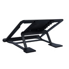 DAC MP-224 Portable Laptop Stand With 6 Height Levels - Aluminum Alloy - Black-Made of high-quality aluminim alloy and anti-skid silicone pads