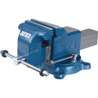 Aurora Tools Heavy-Duty Bench Vise, 5-1/2" Jaw (TYL099)-Jaw Width: 5"