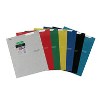 Five Star Portfolio, 4 Pocket, 3 Hole, 12-1/2" x 9-1/2" - Assorted Colours-Durable, water-resistant laminated portfolio