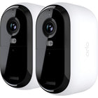 Arlo Essential Wire-Free Indoor/Outdoor 2K Security Camera (2nd Generation) - White - 2 Pack-Illuminate the scene with the Integrated Spotlight