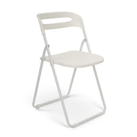 Can-Bramar Office Foldo Multi-Purpose Collapsible Chairs  - 4 Pack-Durable powder coated steel frame and Polypropylene seat and back