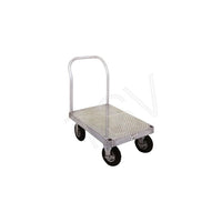 Magliner Aluminum Platform Truck, Deck Width: 36", Deck Finish: Treadplate Deck (PTK3672T1-Q)-Deck Width: 36"