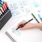 Tombow Carded Blending Set Kit-1 instructional guide on blending
