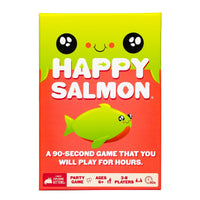 Exploding Kittens Happy Salmon-Happy Salmon is a free for all party game for ages 6 and up