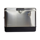 Koolatron Stainless Steel Ice Chest Cooler with Bottle Opener - 51 L-Built-in bottle opener