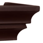 kieragrace Madison Contoured Wall Ledge & Shelf, 24", Espresso, 3 Pack-Design: the floating shelf features elegant, minimalistic design that will not only be a functional piece but will bring your home decor to the next level