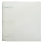 JAM Paper Plastic 3 Ring Binders, 3 Inch, Clear, 108/Pack (821T3CLB)-Finish: groove