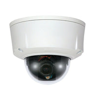 SeqCam 1.3 Megapixel WDR HD Vandal-proof Network Dome Camera, 4.7" x 5.9" x 5.9", White-1/3" 1.3Megapixel progressive scan Aptina CMOS