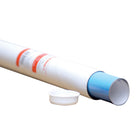 Staples Mailing/Storage Tube, 1-1/2" x 18", White-Contains 100% recycled material