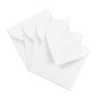 JAM Paper 3.125 x 3.125 Mini Square Envelopes, White, 100 Pack (201229g)-Closure Type: Open End