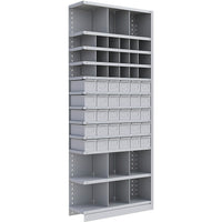 Metalware RK920 Boltless Shelving Unit, 12-Shelves, 36" x 18" x 88", Light Grey-Adjustable shelving system that provides high strength, yet economical storage capacity for your needs