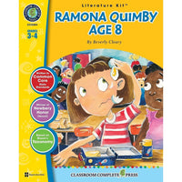 eBook: Ramona Quimby - Age 8 Literature Kit (PDF version - 1-User Download) - ISBN 978-1-55319-328-9 - Grade 3 - 4-You will receive two emails: one confirming your entire order, and one with a "Download Software" buttonYou can download immediately or return to your email to download later