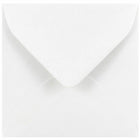 JAM Paper Mini Square Envelopes - 3.125" x 3.125" - White - 50 Pack -White Envolope