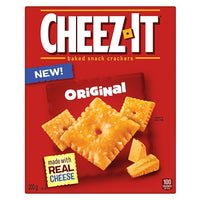 Cheez-It Crackers - Original - 200g-Bite-sized snack crackers with iconic big cheese flavour & a crisp bite