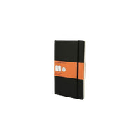 Moleskine Classic Black Soft Cover Large Ruled Notebook - 5" x 8-1/4"-Large size (5" x 8-1/4")