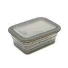 Minimal Silicone Food Storage Container - Grey - 460ml - Set of 2-Steam release valve
