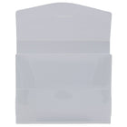 JAM Paper Plastic Portfolio with Tuck Flap Closure, Photo Size, 4.5 x 6 1/8 x.88, Clear, 10 Pack (235012308g)-Dimensions: 4-1/2" x 6 1/8" x 7/8" photo