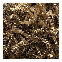 Spring Fill Crinkle Cut Shred - Kraft - Case-Use less with this shred's "spring" design; conveniently packaged in 10 lb. boxes
