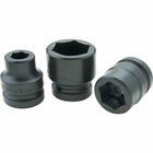 Gray Tools 4-1/8" X 1" Drive, 6 Point Standard Length, Impact Socket-Size: 4 1/8"