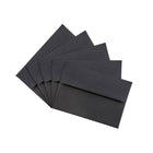 JAM Paper 4bar A1 Envelopes, 3.63 x 5 1/8, Black Linen Recycled , 250 Pack (900919196H)-Envelope Size: 3.63" x 5.13"